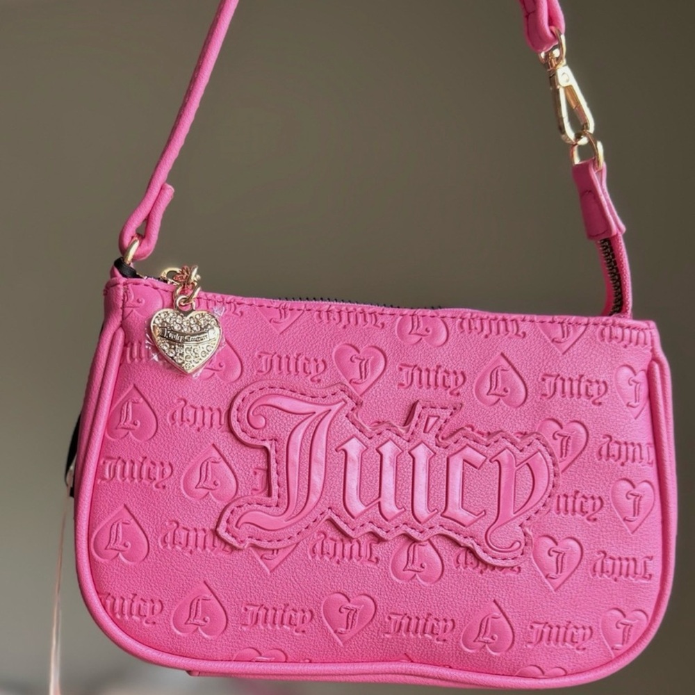 Juicy Couture Vibrant Pink Shoulder Bag